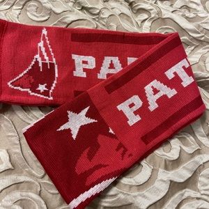 New England Patriots pink scarf